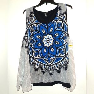 Alfani Woman Sleeveless Tunic.  Size 3X